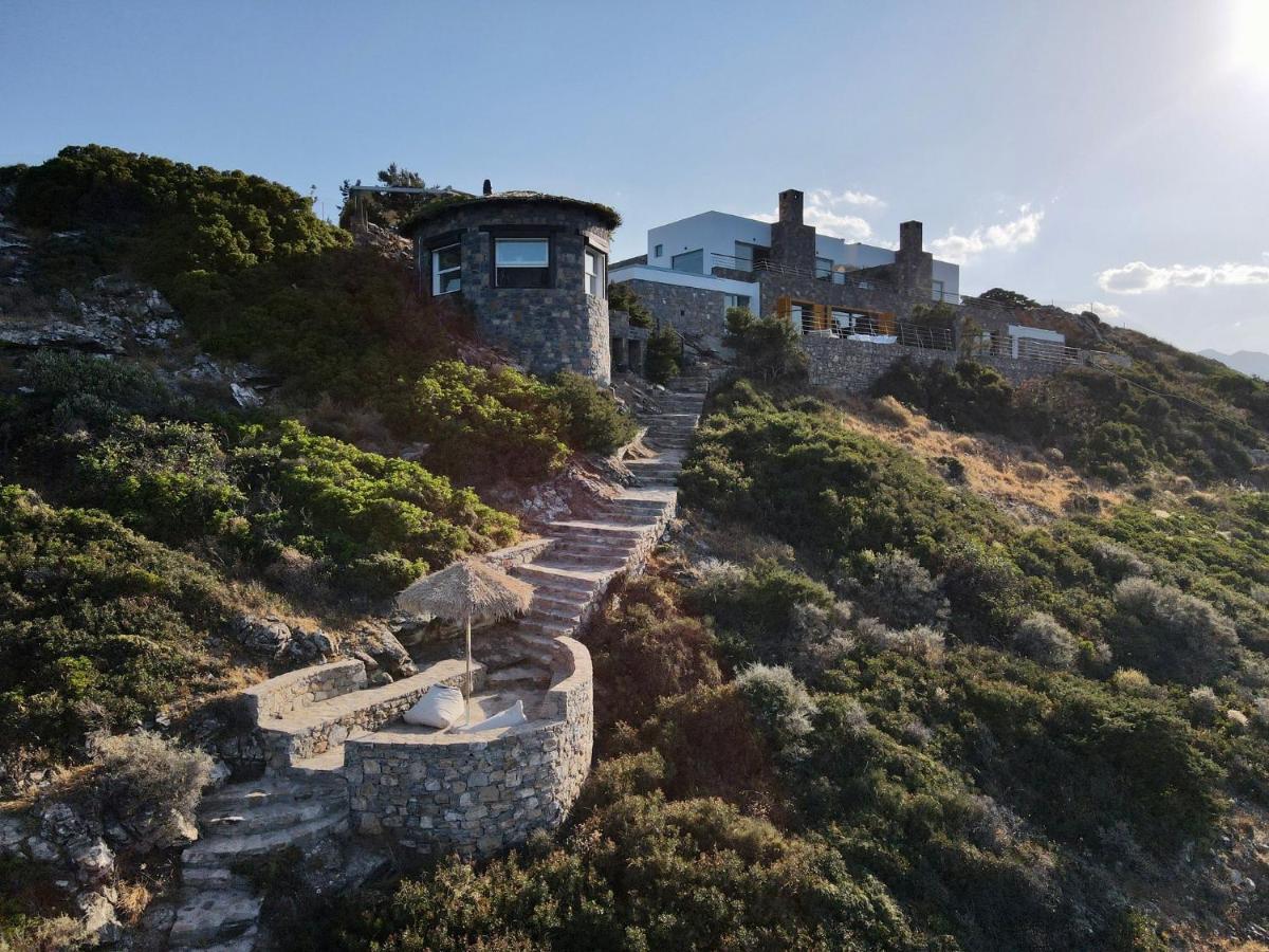 Villa Aiolos: Above The Sea, Within Agios Nikolaos Exterior photo